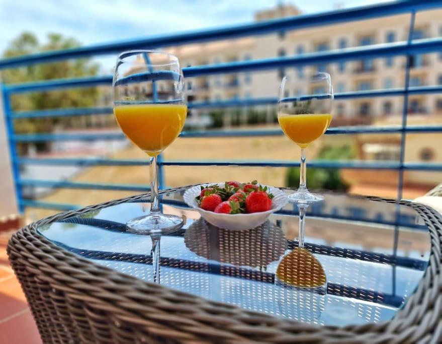 Апартаменты Acogedor Piso Con Terraza Y Parking! Бенальмадена Экстерьер фото